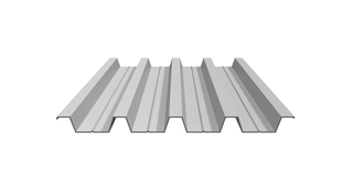 Профлист Н-60 845/902 мм х 0,45 мм (цветной)