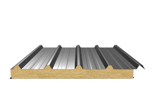 Кровельная сэндвич-панель (минеральная вата) 50 мм х 1000 мм